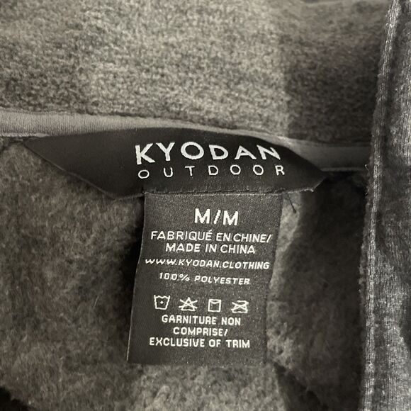 Kyodan Outdoor Women’s Medium Gray Asymmetrical Pullover Activewear Athleisure - Picture 12 of 14